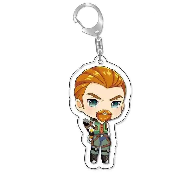 Valorant 'Breach' Keyring Acrylic Keychain