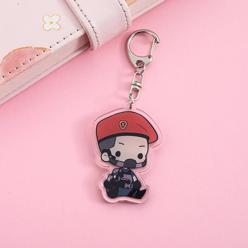 Valorant 'Brimstone' Keyring Acrylic Keychain