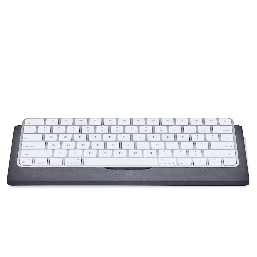Wood Apple Keyboard Tray Blackened walnut