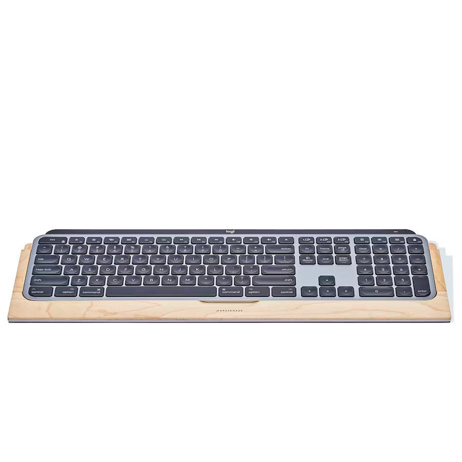 Wood MX Keys Keyboard Tray Maple