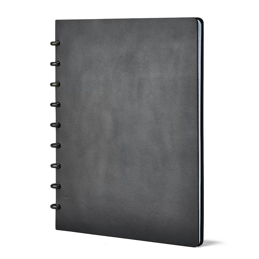 Leather Notebook Black