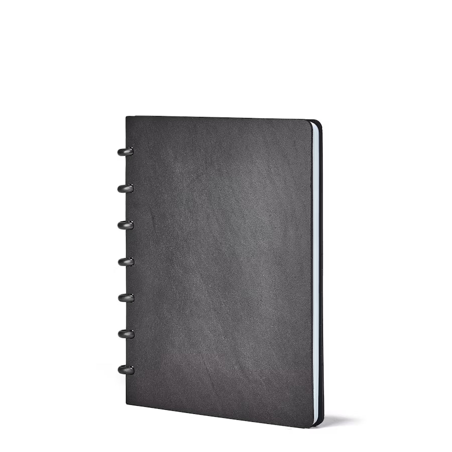 Leather Notebook Black