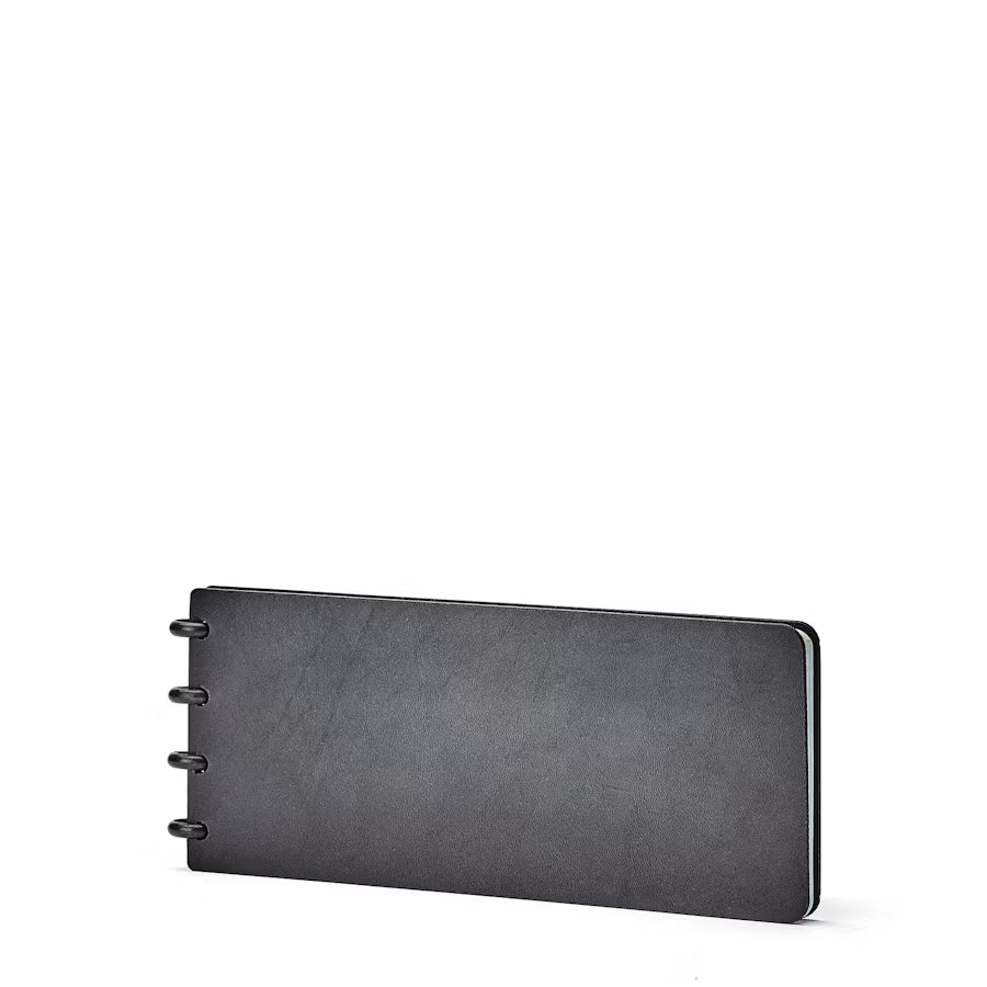 Leather Notebook Black