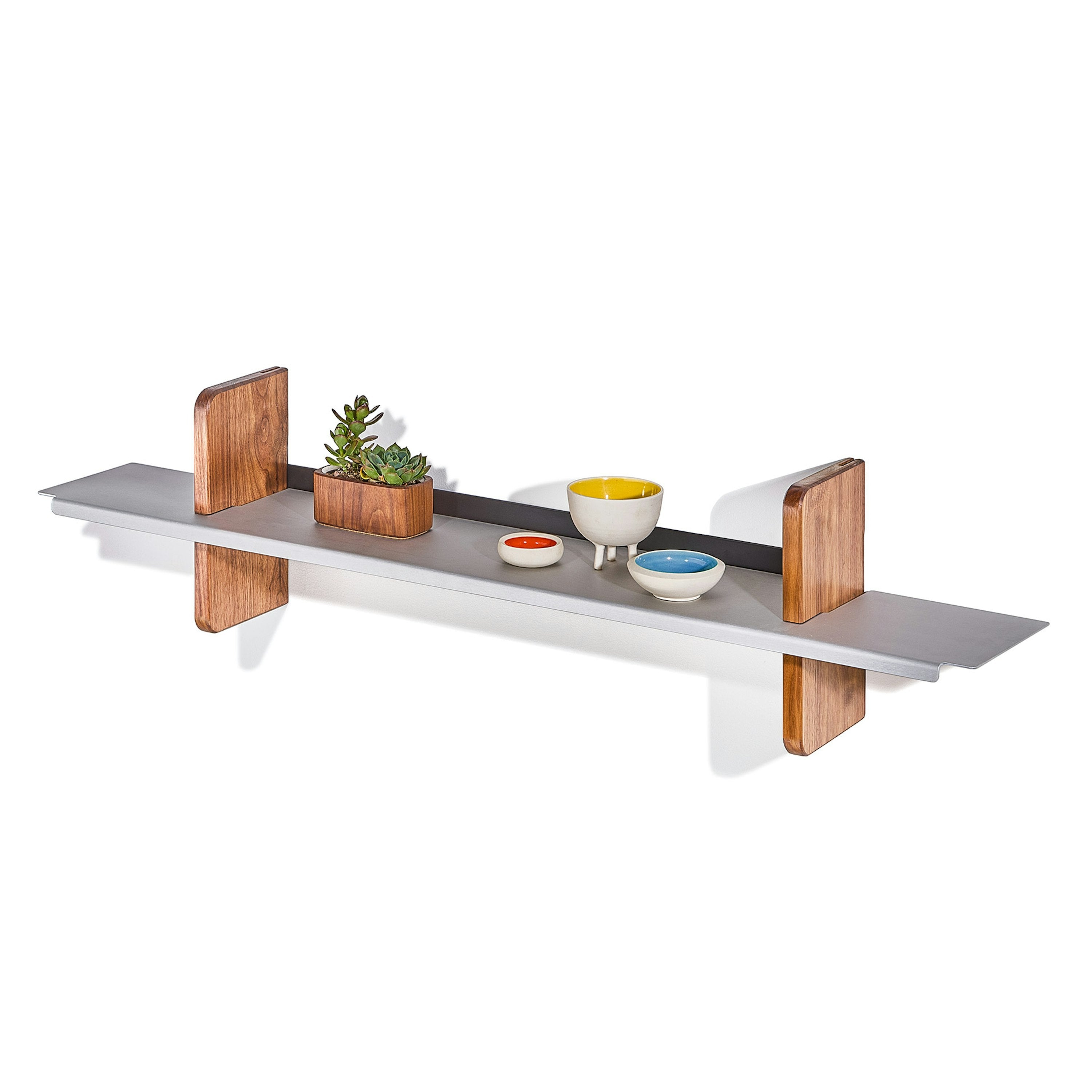 Walnut Wall Shelf