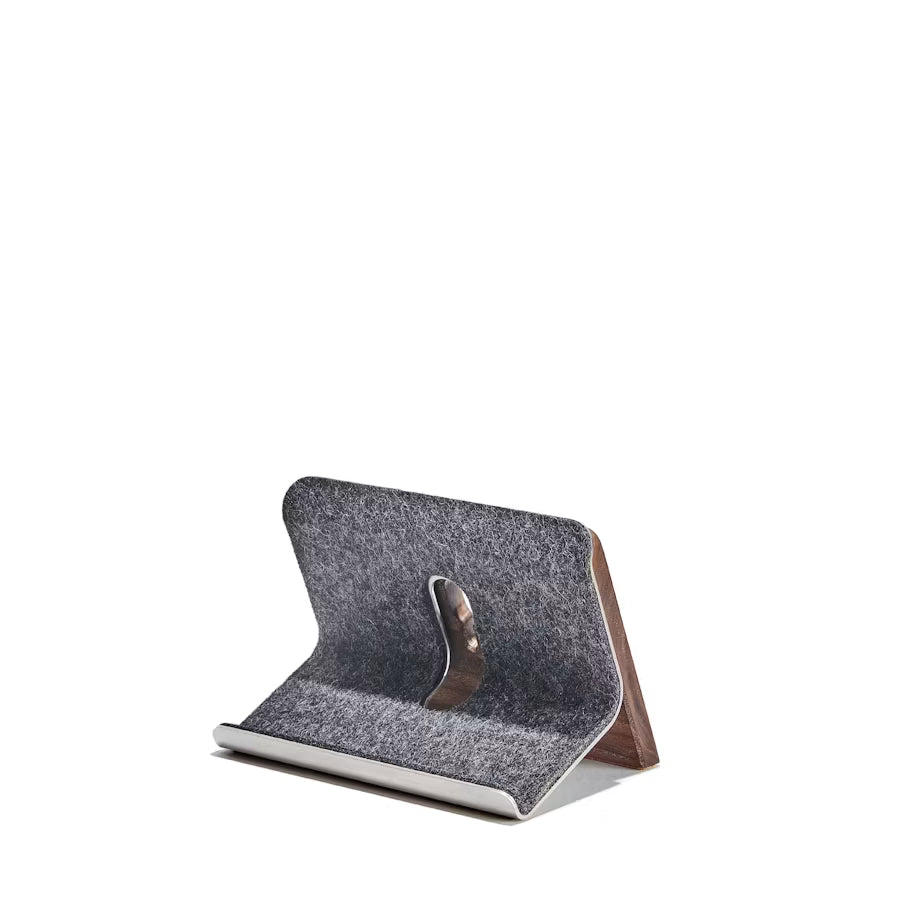 Wood iPad Stand Walnut