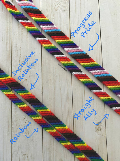 LGBTQ Pride Friendship Bracelets